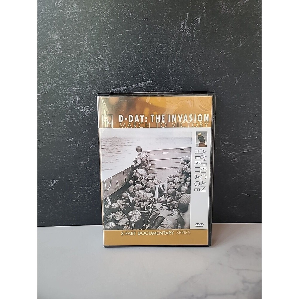 D-Day: The Invasion - March to Victory - DVD -  Very Good - Documentary-American